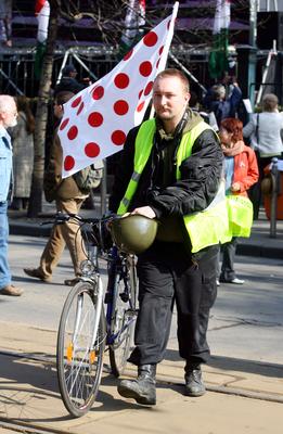 Ünnepi megemlékezés a Nemzeti Múzeumnál-stock-foto