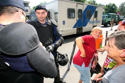 Meleg Méltóság Menete-stock-foto