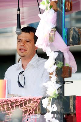 Meleg Méltóság Menete-stock-foto