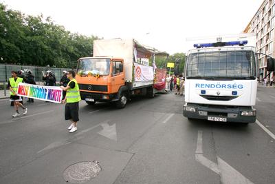 Meleg Méltóság Menete-stock-foto