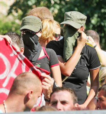 Meleg Méltóság Menete-stock-foto