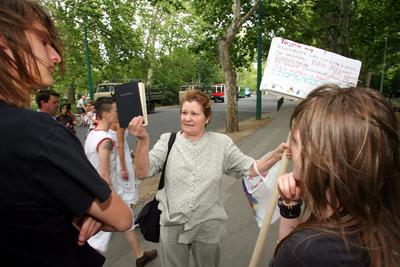 Meleg Méltóság Menete-stock-foto