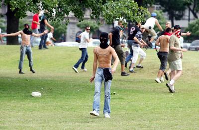 Meleg Méltóság Menete-stock-foto