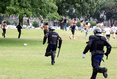 Meleg Méltóság Menete-stock-foto