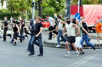 Meleg Méltóság Menete-stock-foto