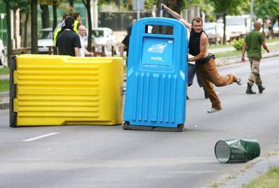 Meleg Méltóság Menete-stock-foto