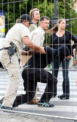 Meleg Méltóság Menete-stock-foto