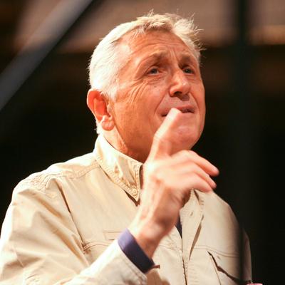 Jirí Menzel az Új Színházban próbál-stock-foto