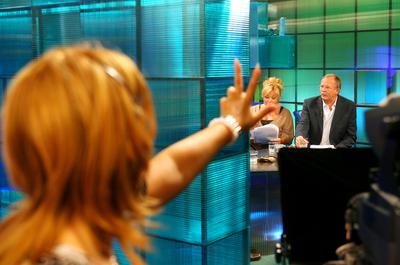 Politikus a Mokkában-stock-foto