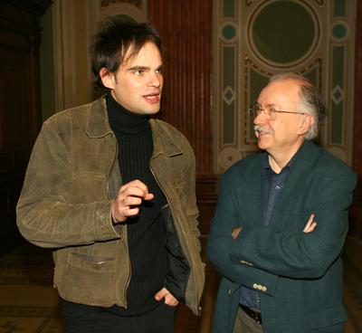 Kempelen Farkas sakkautomatája a Műcsarnokban-stock-foto