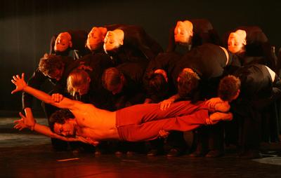 Művészek az állatokért a Tháliában-stock-foto