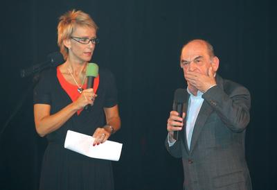 Művészek az állatokért a Tháliában-stock-foto