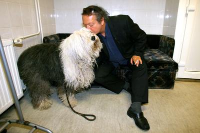 Művészek az állatokért a Tháliában-stock-foto