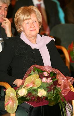 Rejtő Ildikó átvette a nemzet sportolója címet-stock-foto