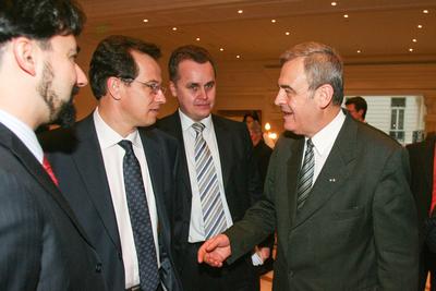 Az Európai Néppárt budapesti gyűlése-stock-foto