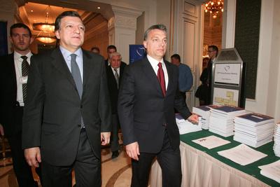 Az Európai Néppárt budapesti gyűlése-stock-foto