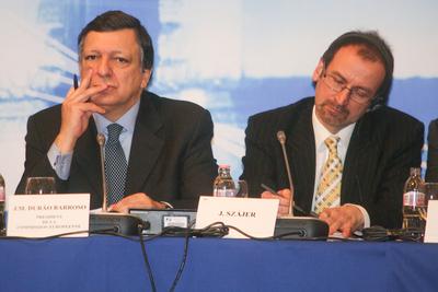 Az Európai Néppárt budapesti gyűlése-stock-foto