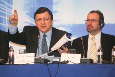 Az Európai Néppárt budapesti gyűlése-stock-foto