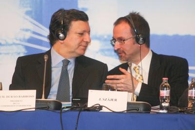 Az Európai Néppárt budapesti gyűlése-stock-foto