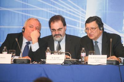 Az Európai Néppárt budapesti gyűlése-stock-foto