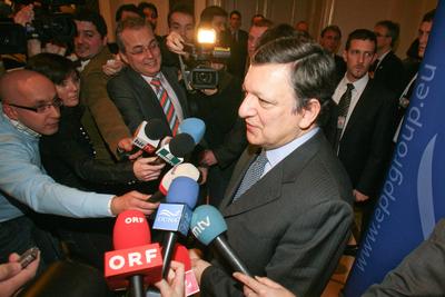 Az Európai Néppárt budapesti gyűlése-stock-foto