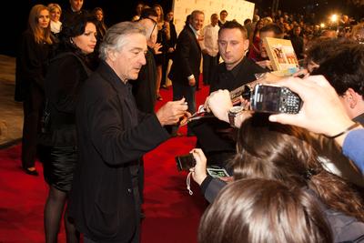 Nobu Étterem megnyitó-stock-foto