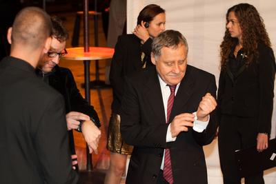 Nobu Étterem megnyitó-stock-foto