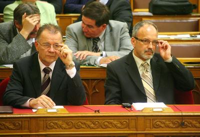 Letette miniszteri esküjét Gyenesei-stock-foto