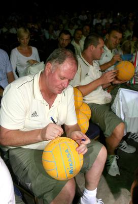 Olimpikonjainkat ünnepelték a SYMA csarnokban-stock-foto