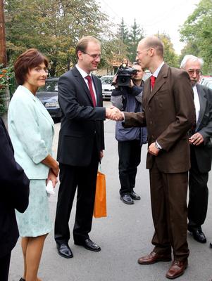 Emlékezés Nagy Imrére-stock-foto
