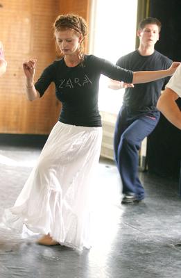 Az Örömtánc próbáján-stock-foto