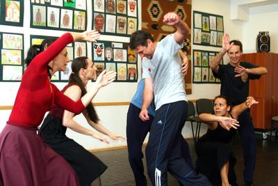 Az Örömtánc próbáján-stock-foto