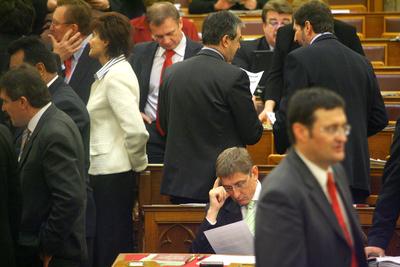 Országgyűlés-stock-foto