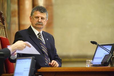 Országgyűlés-stock-foto