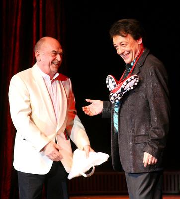 Bodrogi Gyula és Fenyő Miklós-stock-foto