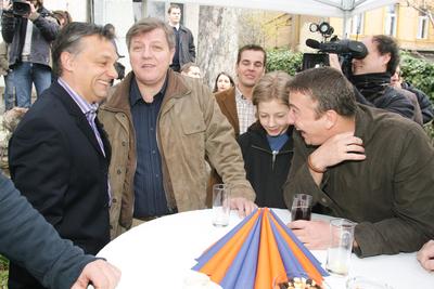 Ünnepel a Fidesz-stock-foto