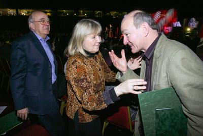 41. Filmszemle - díjkiosztó gála-stock-foto