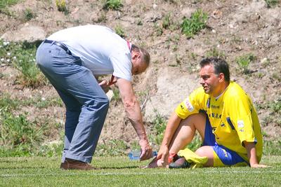 Puskás-Suzuki Kupa labdarúgó mérkőzés-stock-foto