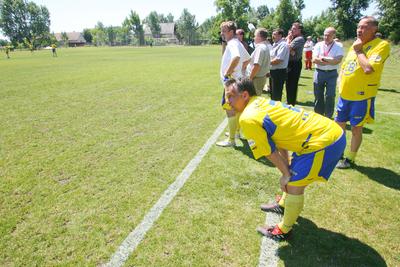 Puskás-Suzuki Kupa labdarúgó mérkőzés-stock-foto
