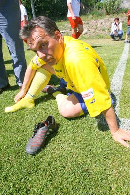 Puskás-Suzuki Kupa labdarúgó mérkőzés-stock-foto