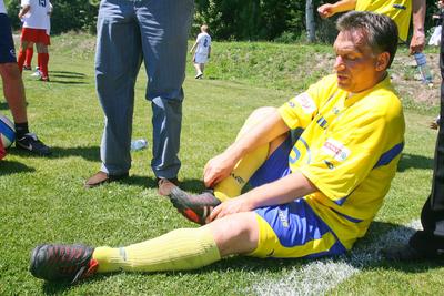 Puskás-Suzuki Kupa labdarúgó mérkőzés-stock-foto