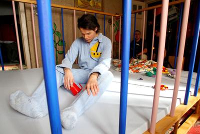 Forgatják a Kire ütött ez a gyerek? című tévéfilmet-stock-foto