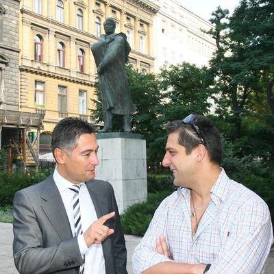 Homeless Elephant kampány-stock-foto