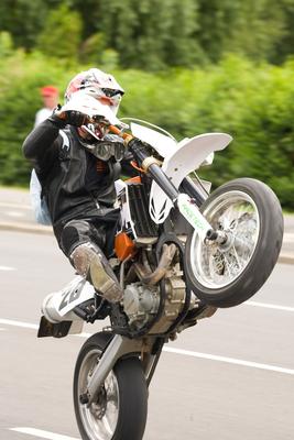 Harley Davidson motoros találkozó-stock-foto