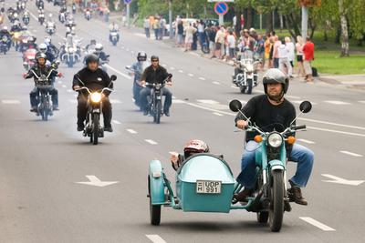 Harley Davidson motoros találkozó-stock-foto