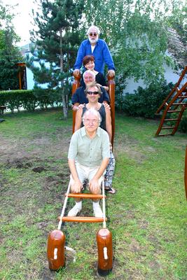 A Tanár Úr birtokán a Heti Hetes-stock-foto