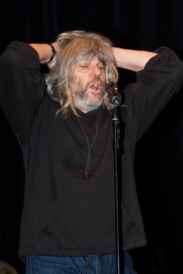 Hobo Blues Band búcsúkoncert - próba Kőbányán-stock-foto