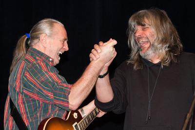 Hobo Blues Band búcsúkoncert - próba Kőbányán-stock-foto