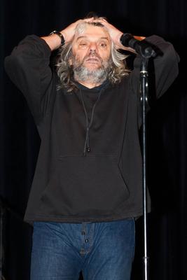 Hobo Blues Band búcsúkoncert - próba Kőbányán-stock-foto