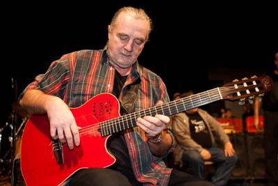 Hobo Blues Band búcsúkoncert - próba Kőbányán-stock-foto